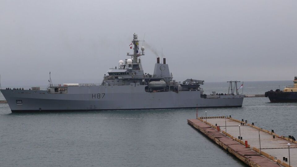 HMS Echo пробуде в Одесі до 9 травня