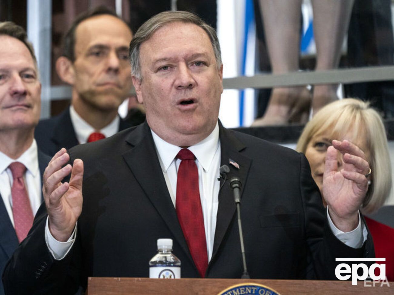 Помпео і Меркель мали обговорити відносини Німеччини та США, а також актуальні міжнародні проблеми