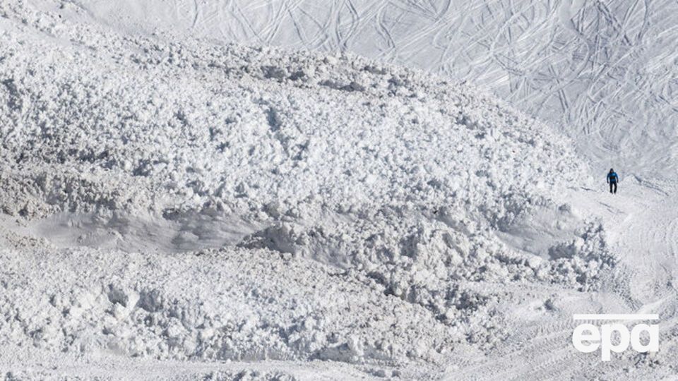 Лавина сошла 6 мая