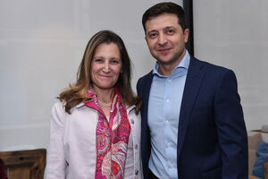 Фриланд сказала, что Канада может в некоторых вопросах брать пример с Украины