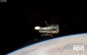 Телескоп Hubble находится на околоземной орбите с 1990 года