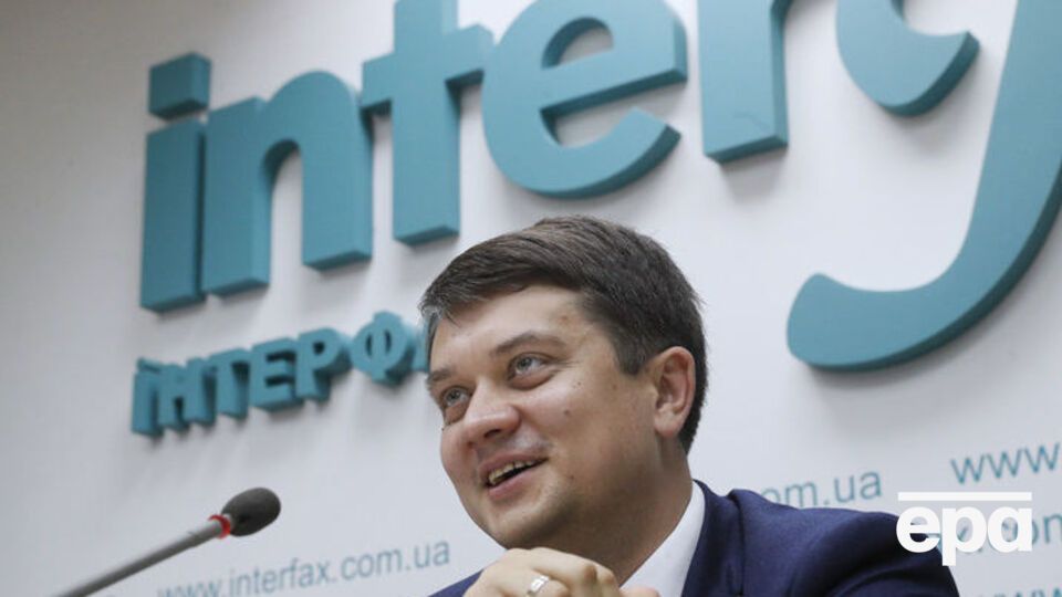 Разумков: Думаю, що партія "Слуга народу" зростатиме у тій самій геометричній прогресії, в якій зростала команда Зеленського, починаючи з 1 січня 2019 року