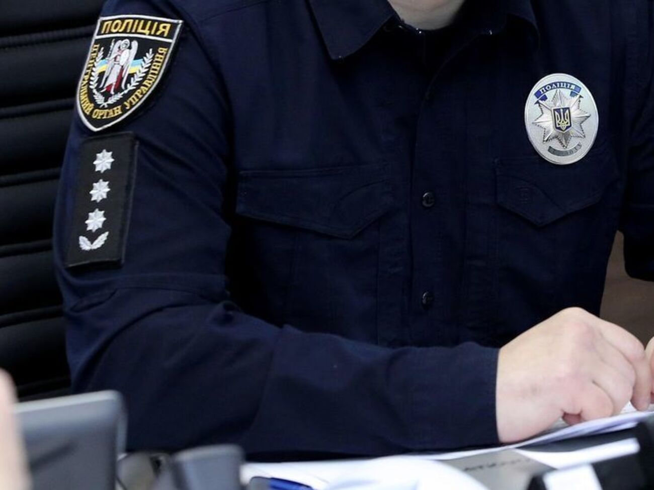 Сотрудники Нацполиции установили личности граждан, которые могут быть причастны к инциденту