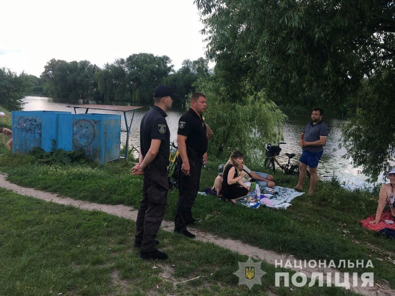 Купання в Росі, вилов риби і випас худоби в акваторії річки тимчасово заборонені