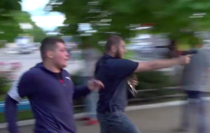 Полиция должна установить, кто и почему стрелял, а также зарегистрировано ли оружие, заявили в ТЦ "Барабашово"