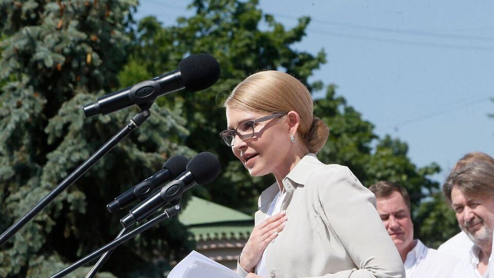 Тимошенко сьогодні назвала першу п'ятірку списку на вибори