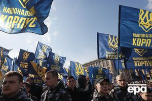 У "Нацкорпусі" стверджують, що адміністрація ТЦ "Барабашово" вдалася до наклепу