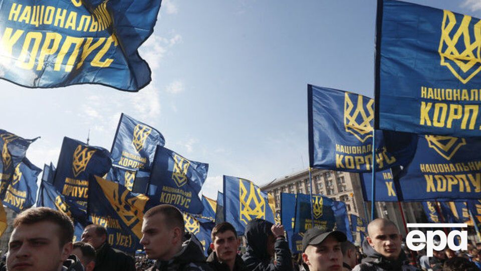 В "Нацкорпусе" утверждают, что администрация ТЦ "Барабашово" прибегла к клевете