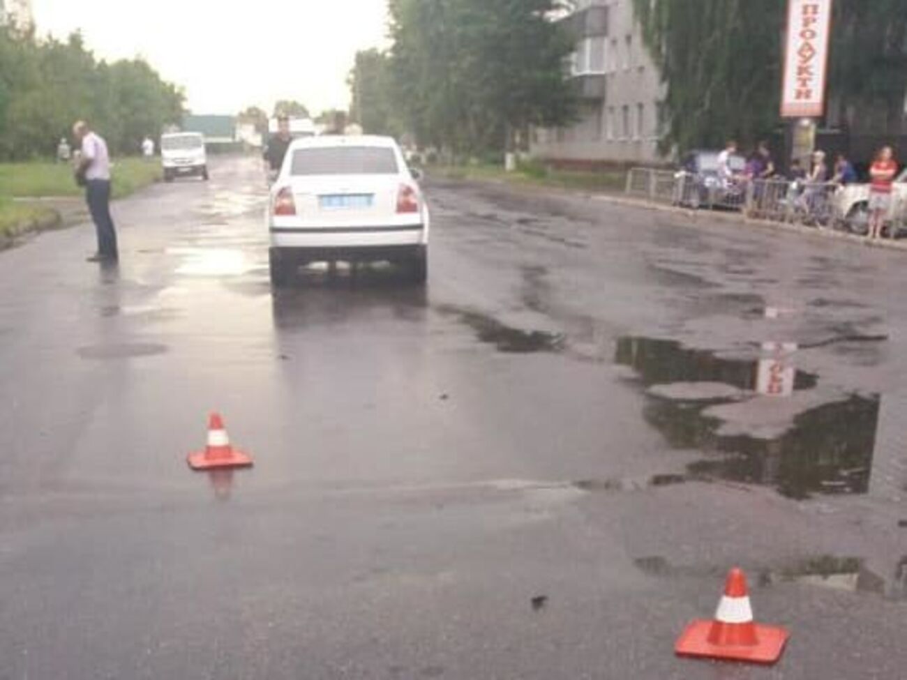 Мальчик, пострадавший во время аварии, находится в больнице