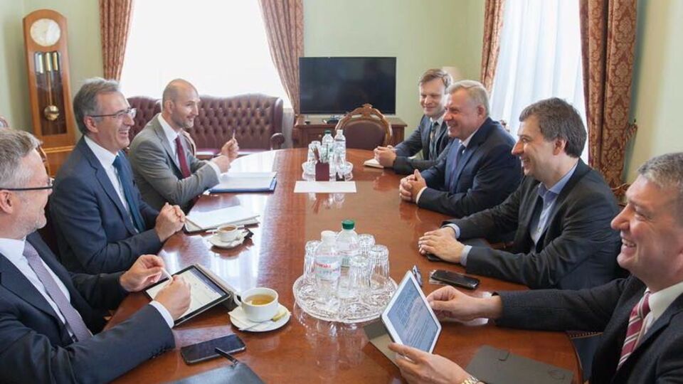 Смолій зустрівся з головним економістом Європейського банку реконструкції та розвитку Сергієм Гурієвим