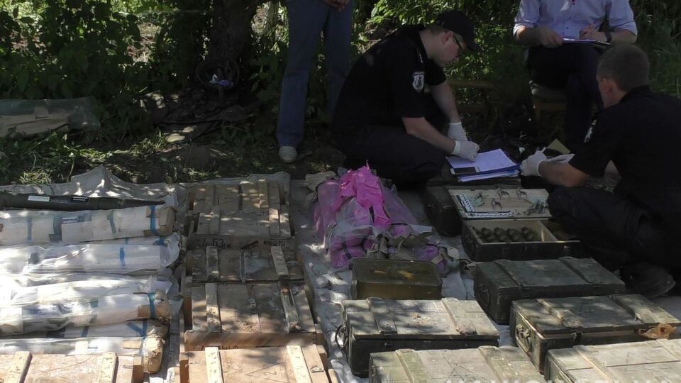 Вилучені боєприпаси передано на експертизу