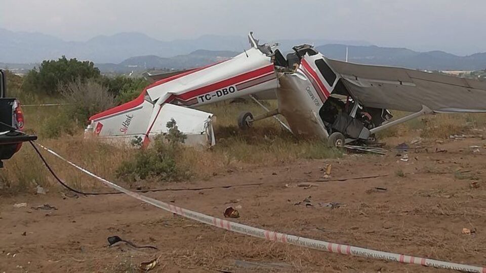 Літак упав на кавунове поле