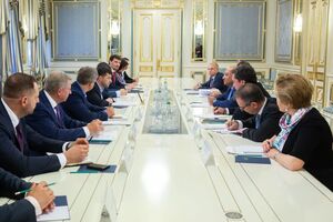 Зеленский встретился с делегацией ЕБРР