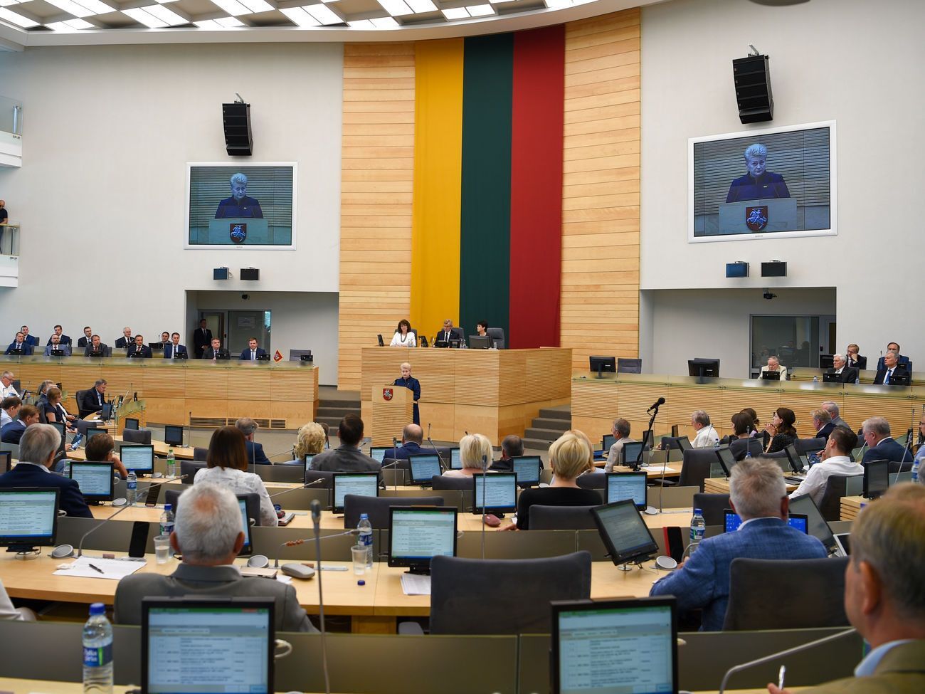 Грибаускайте &ndash; депутатам Сейма: Безоговорочное осуждение агрессора должно оставаться нашей стратегической позицией