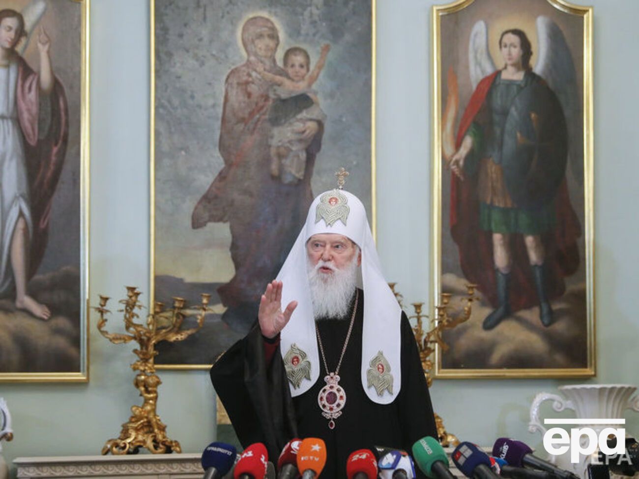 Філарет: Епіфаній поставив своїм вікарним єпископом грека. Що, немає українців, що ти поставив грека?