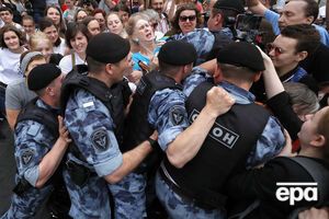У Москві затримано понад 400 демонстрантів