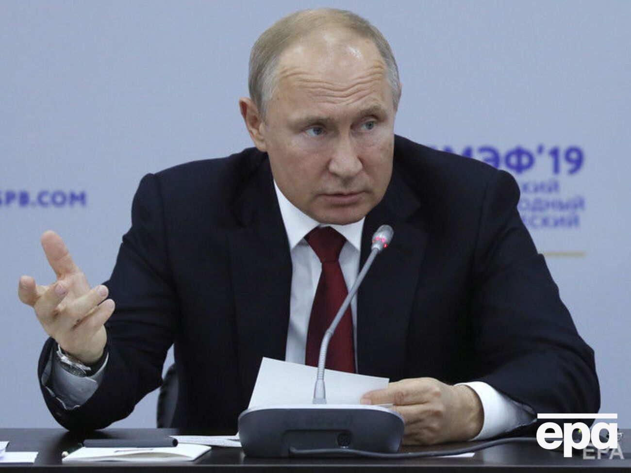 Путин: Считаю, это неизбежно, что мы восстановим наши отношения с Украиной