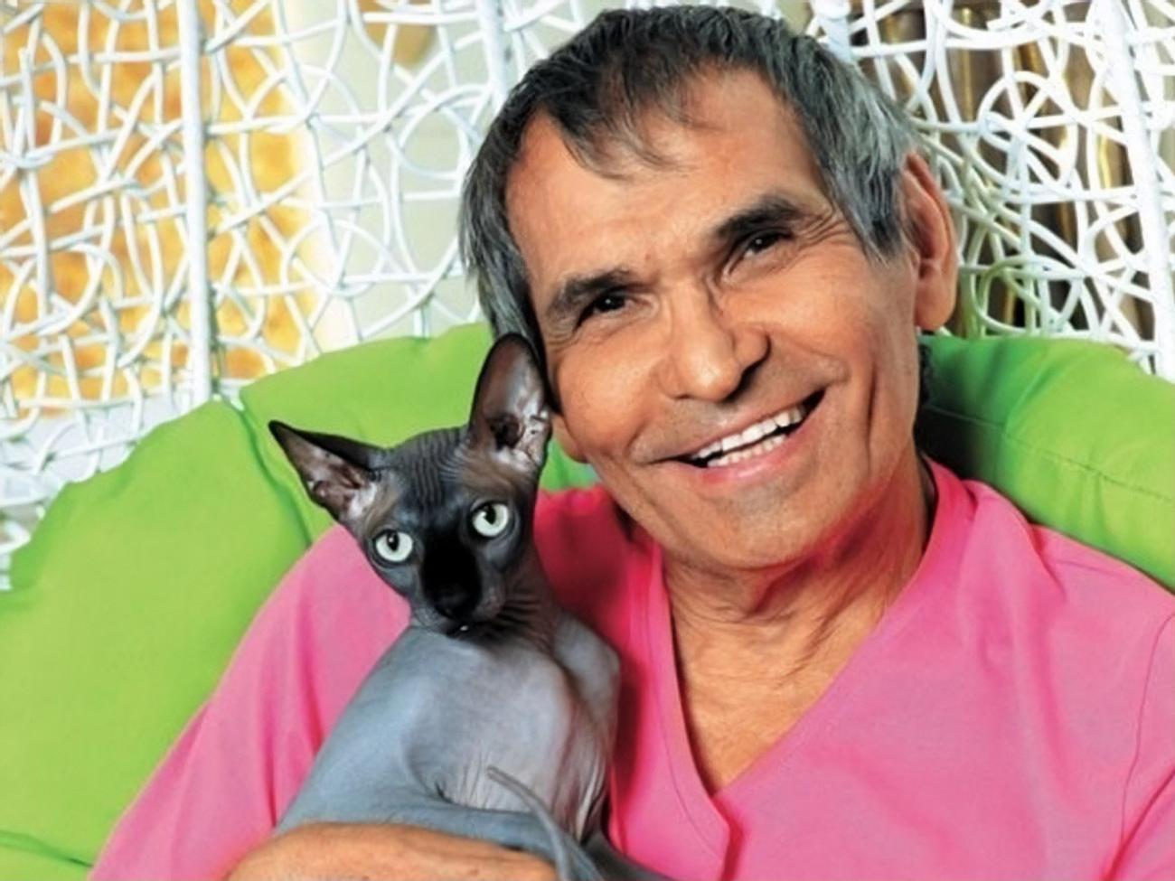 Питомец Алибасова&nbsp;&ndash;&nbsp;кот породы сфинкс