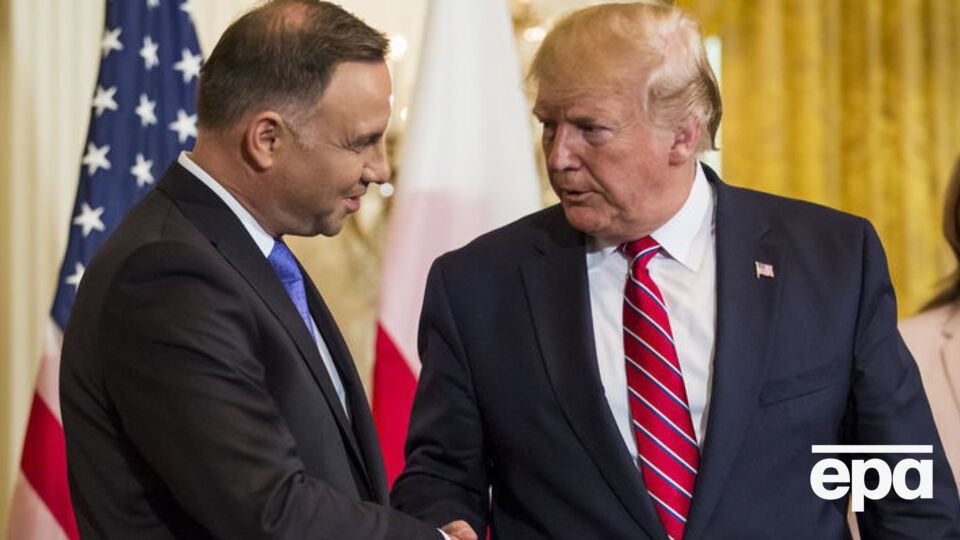 Трамп договорился с Дудой, что Польша будет нести расходы по дополнительному размещению американских войск