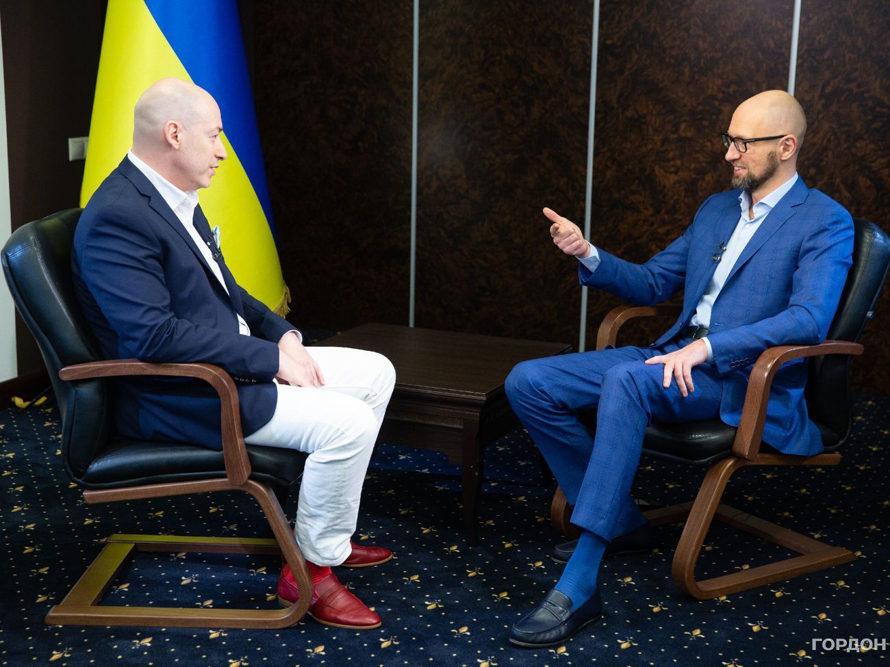 Интервью с Яценюком Гордон записал 7 июня в Киеве