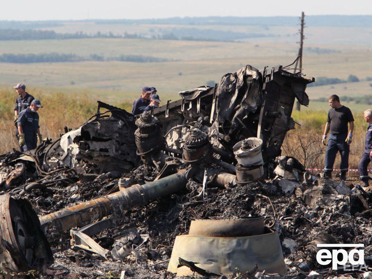 Самолет был сбит из привезенного из РФ комплекса "Бук"