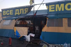 Намет підпалили 20 травня