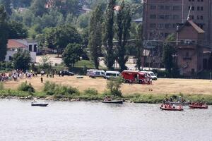 Літак упав у річку Вісла