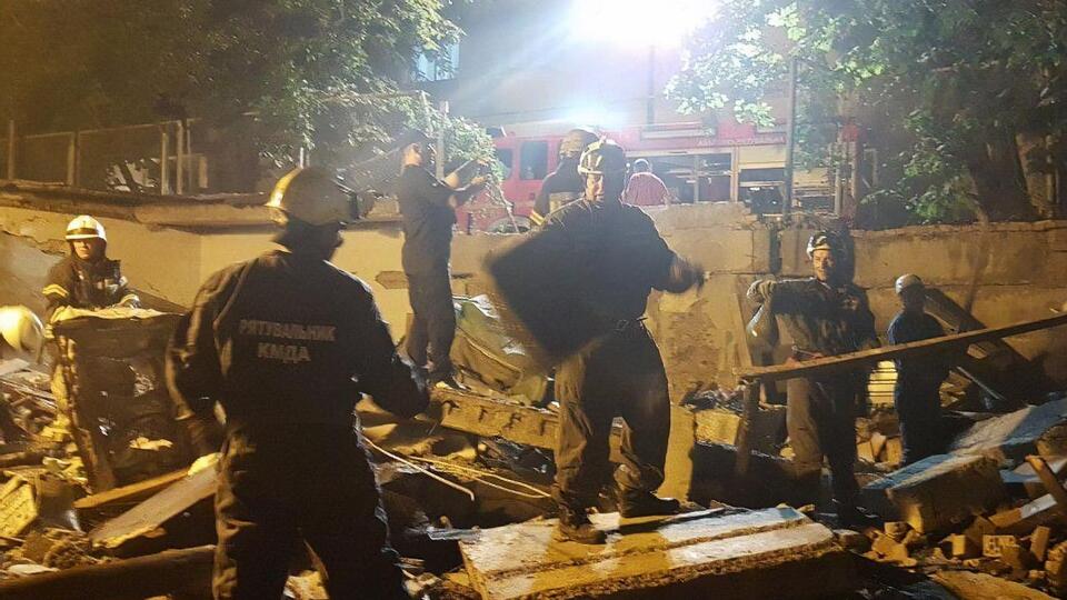 Взрыв прогремел в 23.25 16 июня на улице Тургеневской в Киеве