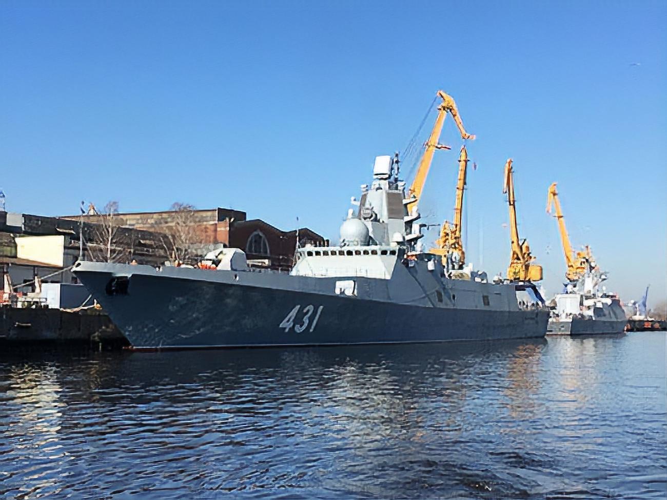 Корабель "Адмирал Касатонов" увійшов в ексклюзивну економічну зону Латвії