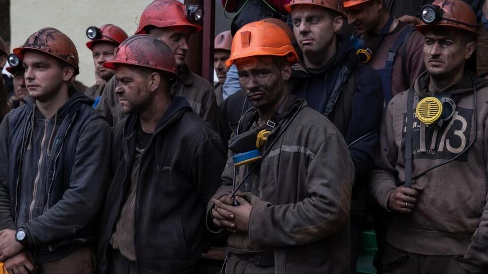 Зеленський приїжджав на шахту "Лісова" у Львівській області у травні