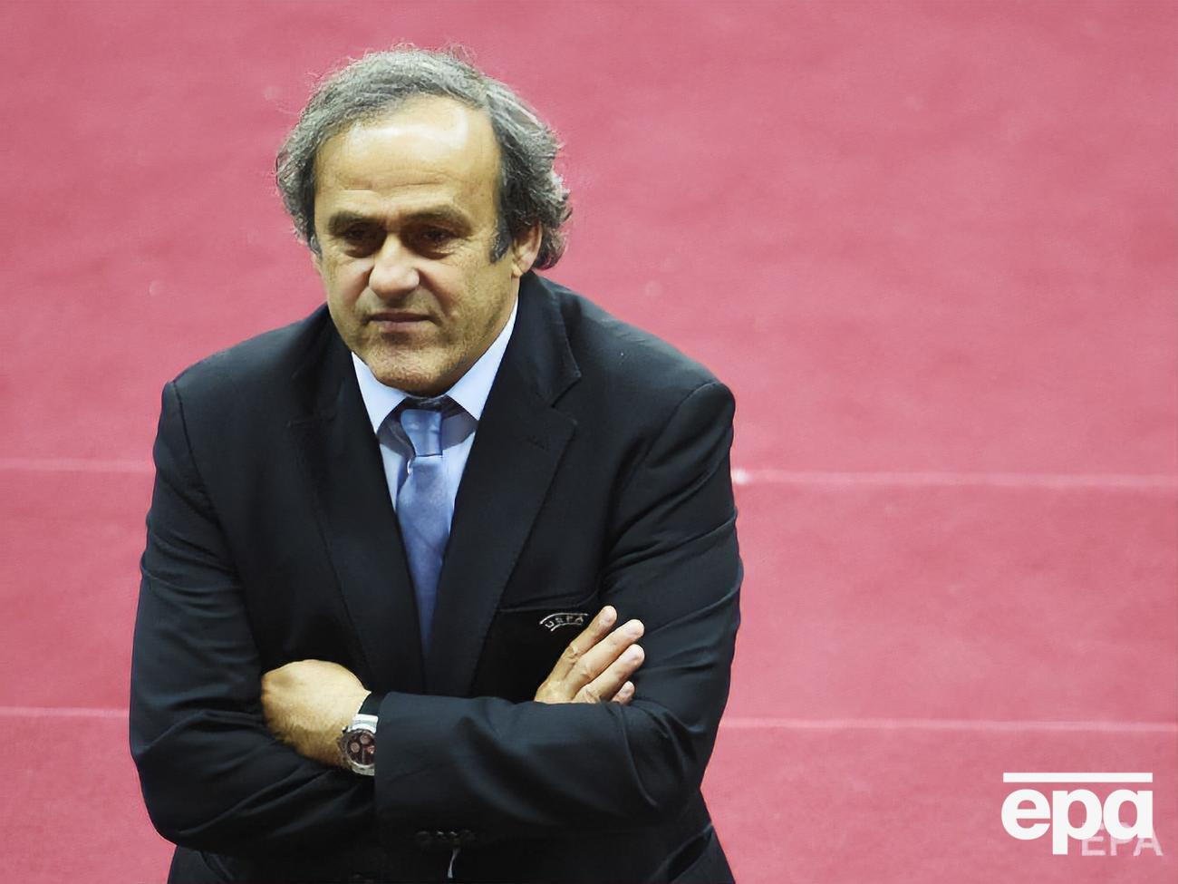 Платини был президентом УЕФА с 2007 по 2015 год