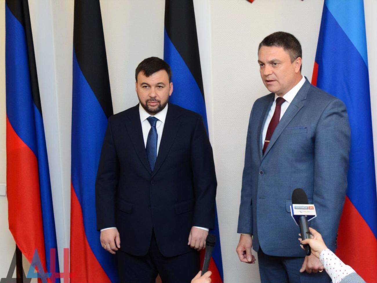 Пушилін і Пасічник вважають, що Зеленський шкодуватиме про відмову вести з ними діалог