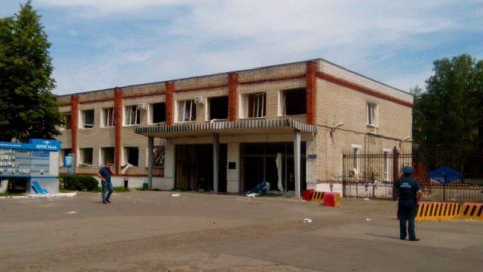 Вибухи зруйнували будівлю цеху з виробництва тротилу заводу в Дзержинську, в якому зберігали боєприпаси