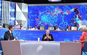 Путин говорил о Зеленском на "прямой линии"