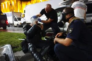 Проти учасників акції поліція застосувала сльозогінний газ і гумові кулі