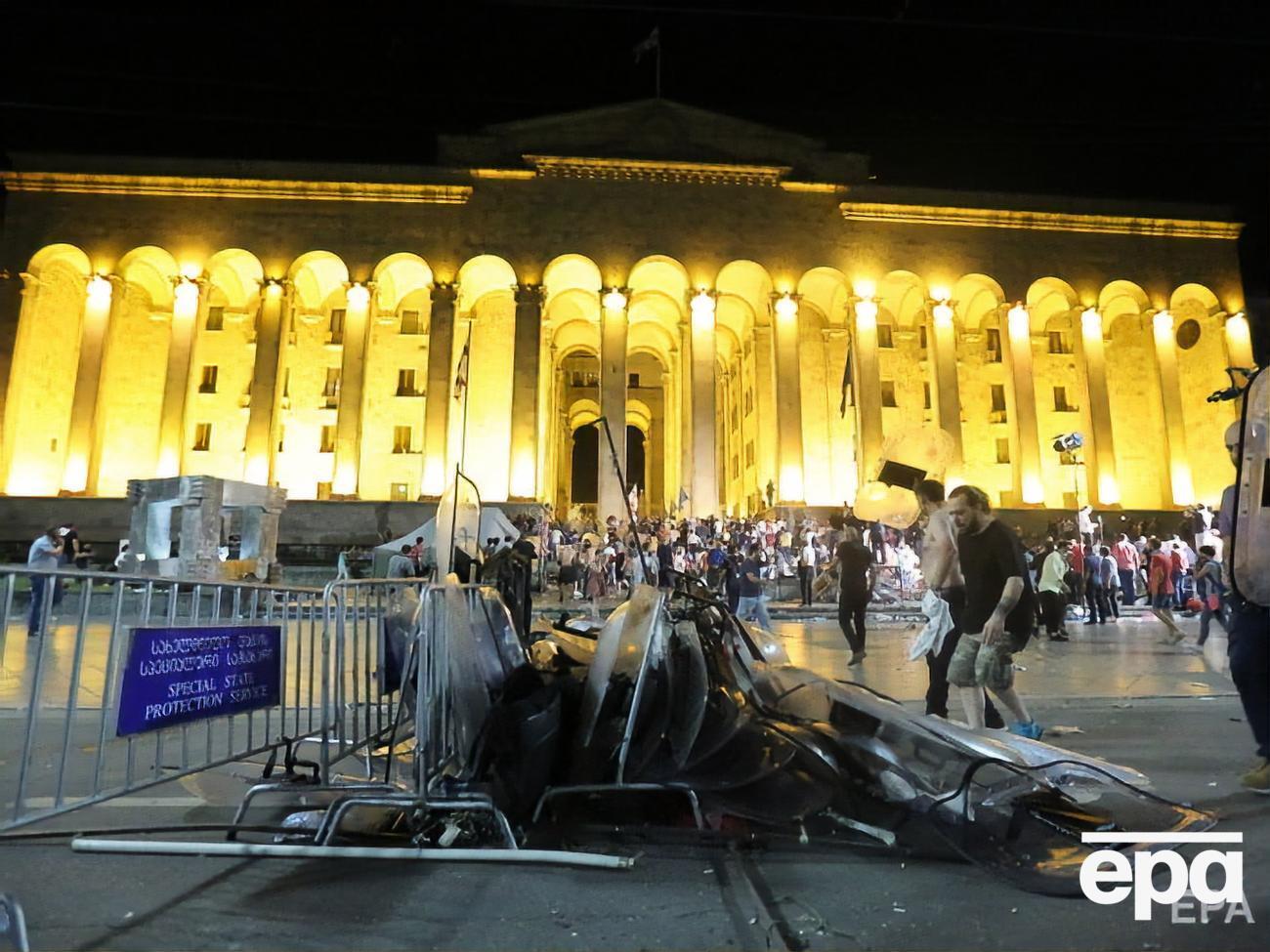 У Тбілісі 20 червня відбулися масові антиросійські протести, постраждало 240 осіб. Фоторепортаж