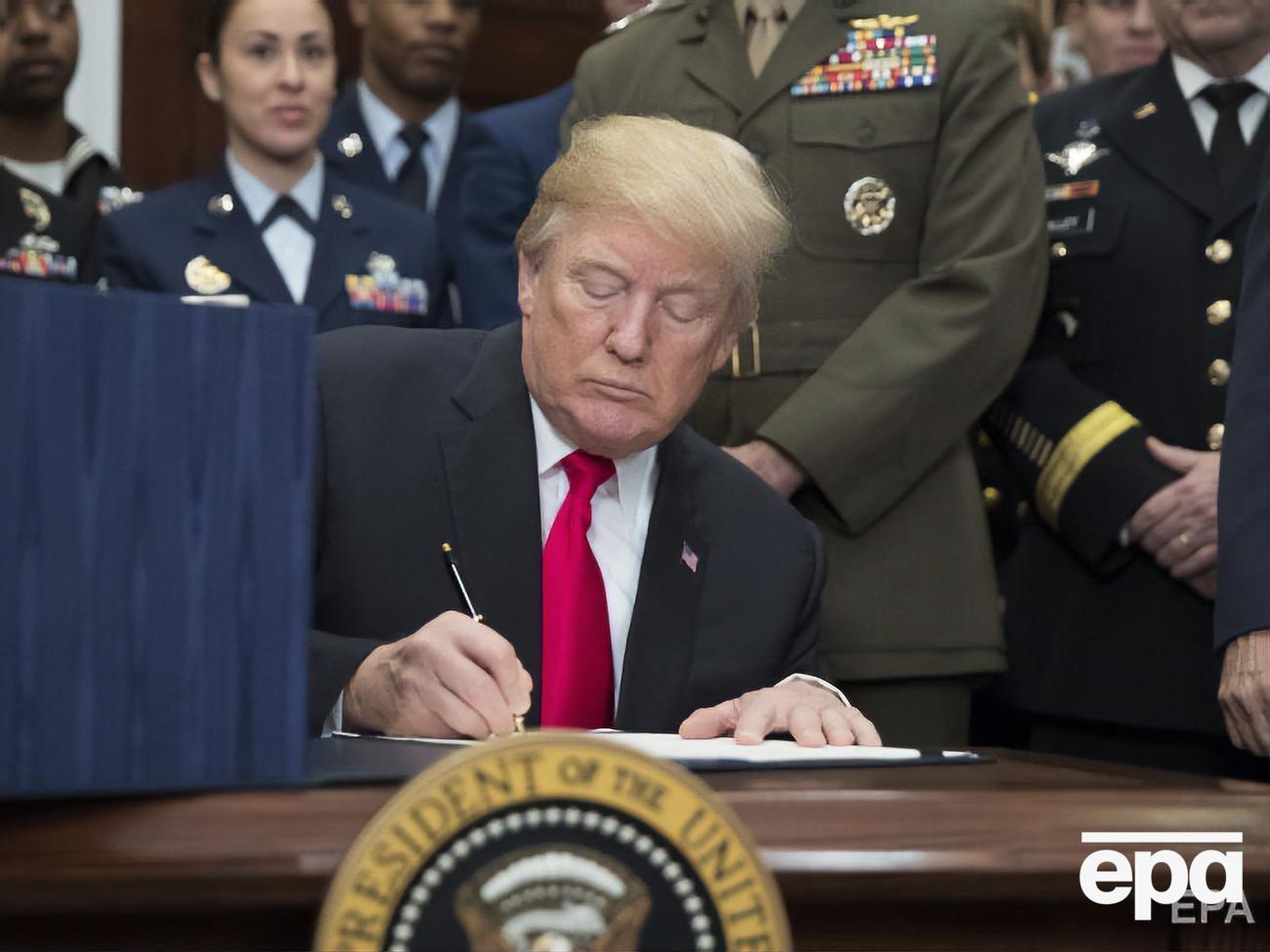 Трамп зізнався, що удар було скасовано за 10 хвилин до початку атаки