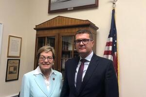 Баканов обговорив зі спеціальною помічницею президента США з питань Європи Фіоною Гіл практичні кроки стратегічного партнерства між двома країнами