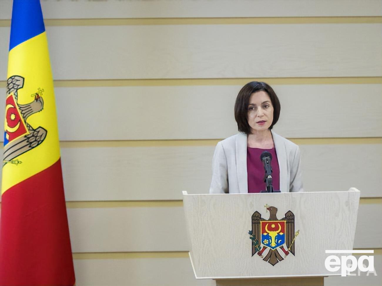 Санду заявила, що у громадян Молдови високі очікування