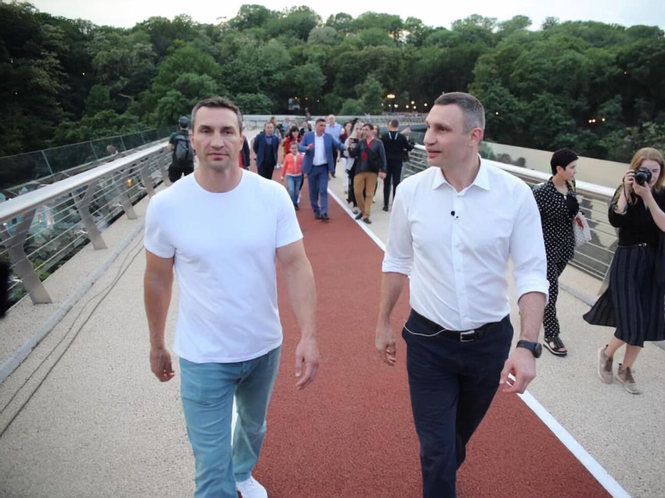 Віталій Кличко (на фото праворуч): Людям міст подобається