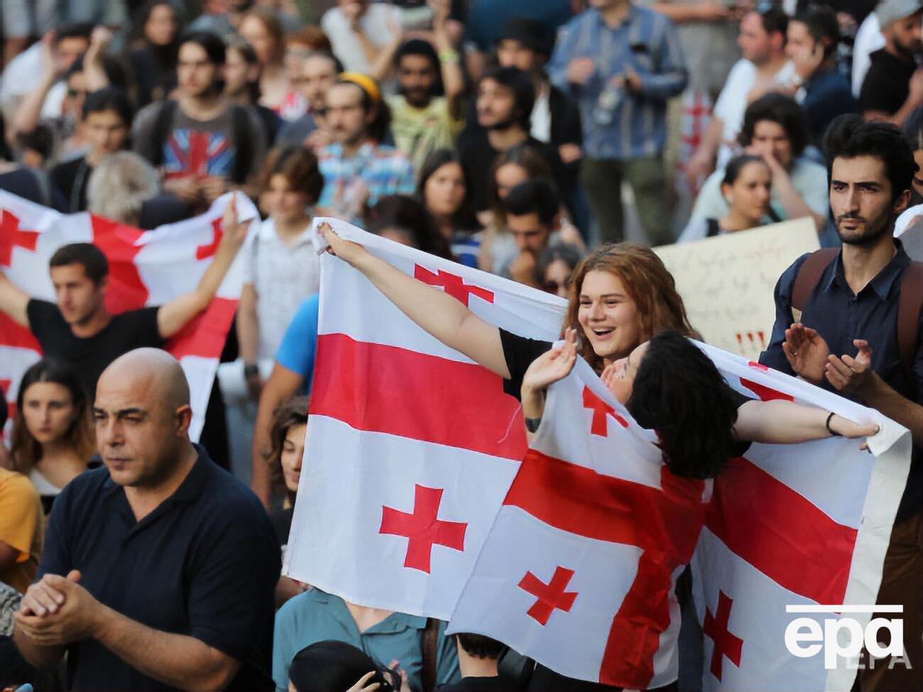 Протесты в Грузии продолжаются с 20 июня