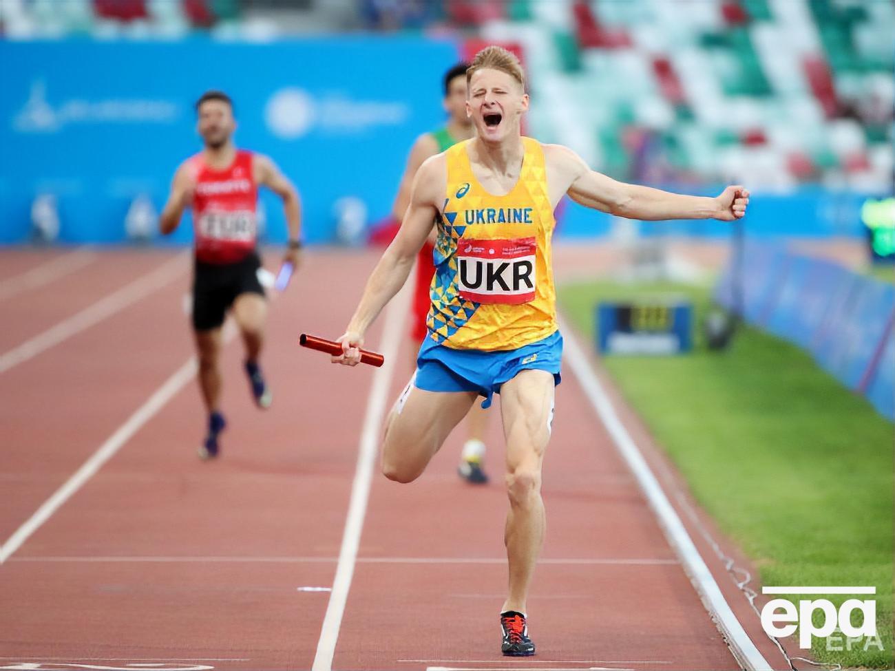 Украинские легкоатлеты (на фото Даниил Даниленко) добыли пять медалей