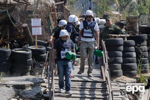 Миссия ОБСЕ следит за выполнением договоренностей об отводе вооружений в Станице Луганской