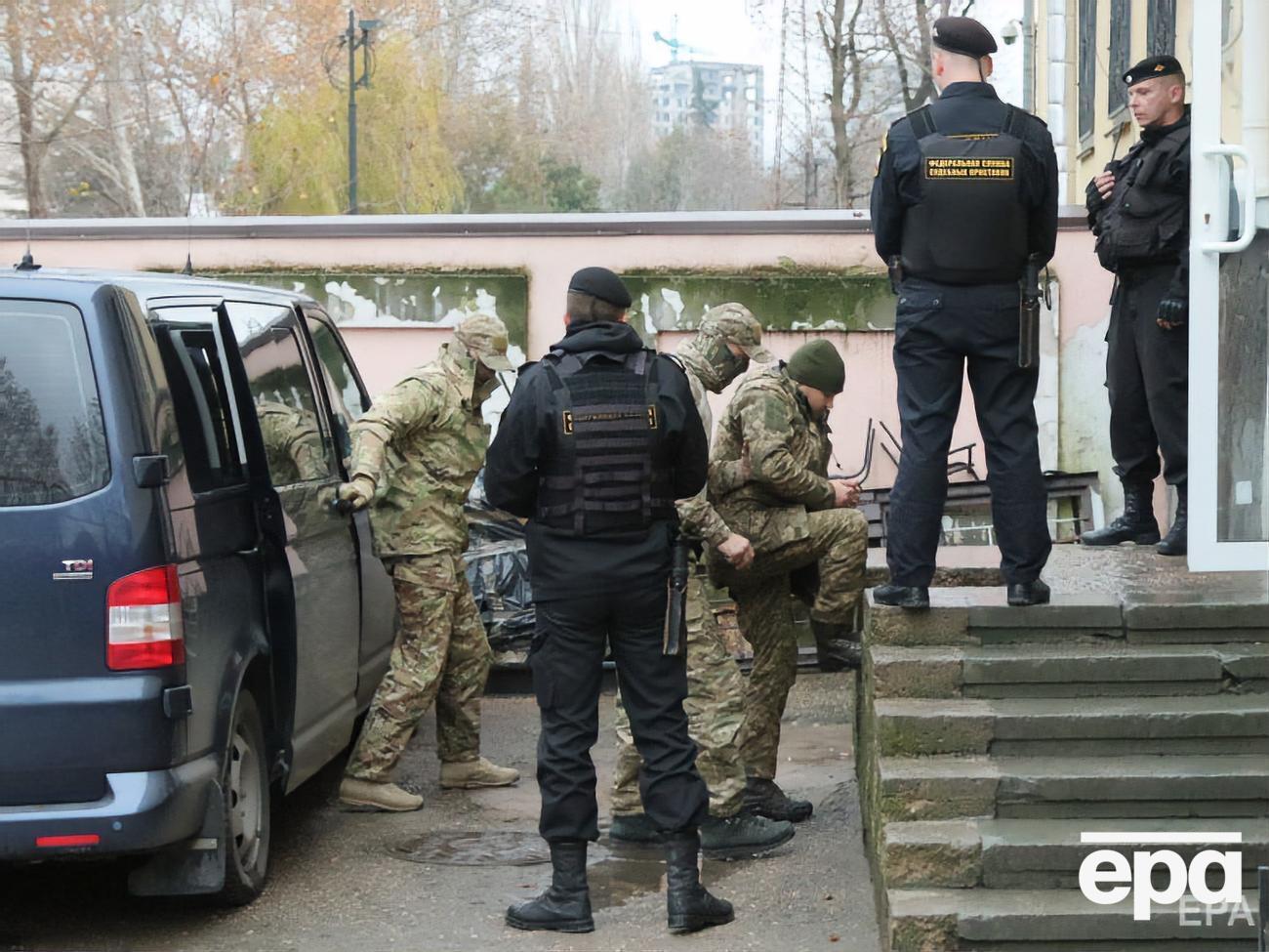 Россия захватила украинских моряков в ноябре 2018 года