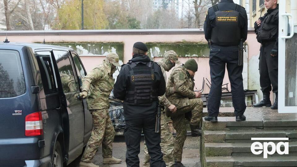 Россия захватила украинских моряков в ноябре 2018 года