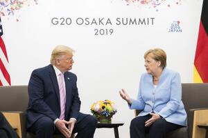 Трамп про Меркель: Вона – фантастична людина, фантастична жінка
