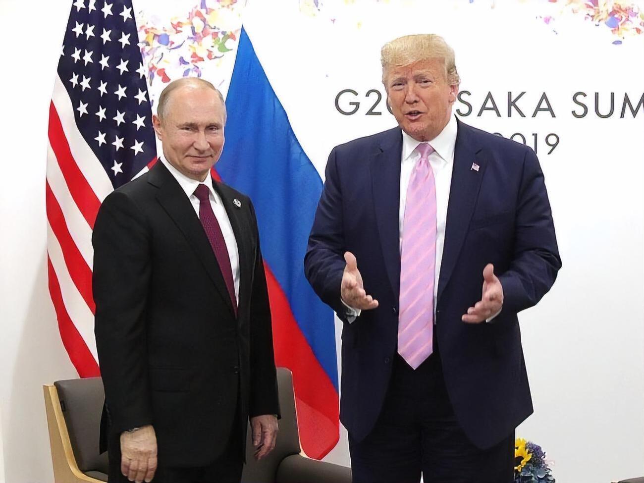 Трамп і Путін зустрілися в Осаці 28 червня