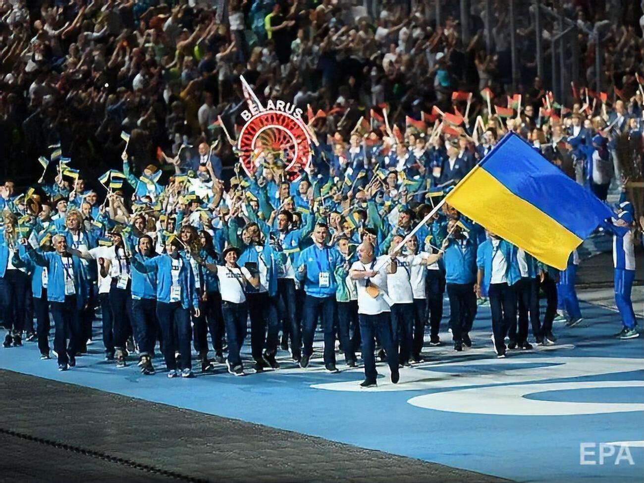 На соревнованиях Украину представляли 198 спортсменов