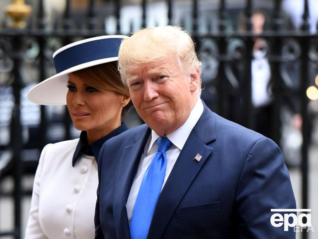 Трамп перебуває з державним візитом у Великобританії. Фоторепортаж