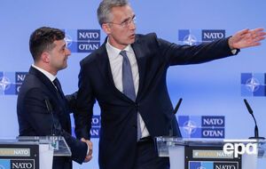 Зеленский встретился со Столтенбергом в штаб-квартире НАТО